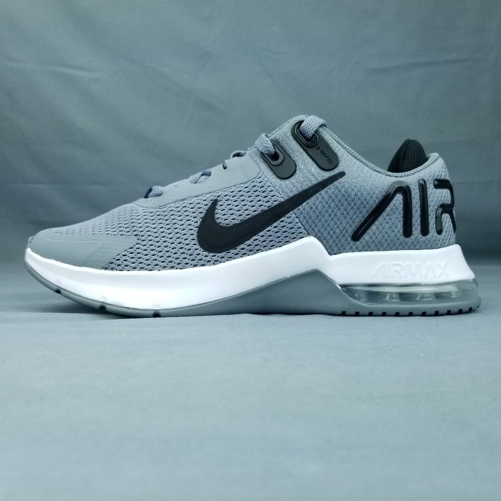 NIKE Air Max Alpha Trainer 4 Men's Sneaker CW3396 001 Gray Black Sizes 8-11